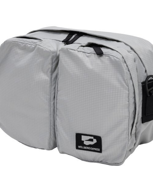 WELLBEING EXPRESS(ウェルビーイングエクスプレス)の「Two Way Cross Bag Grey(メッセンジャーバッグ・レディース・その他・ONE SIZE)」の3枚目の写真
