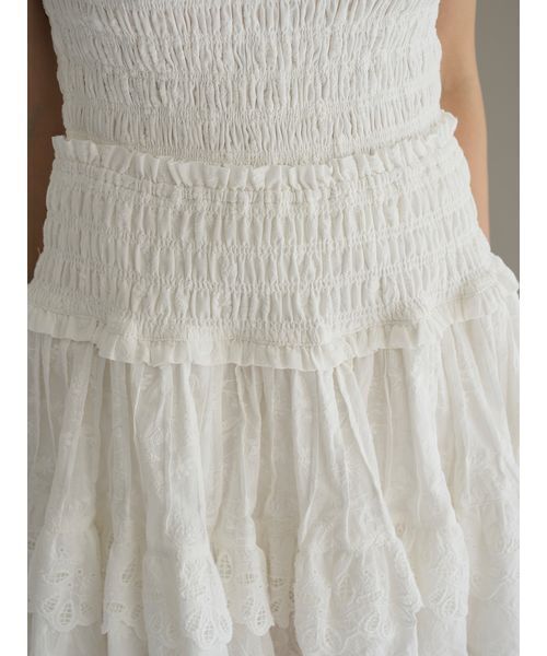 SNIDEL（スナイデル）の「コットンフリルスカショーパン（その他パンツ・レディース・ブラック/ホワイト/ミント・1/0）」の18枚目の写真