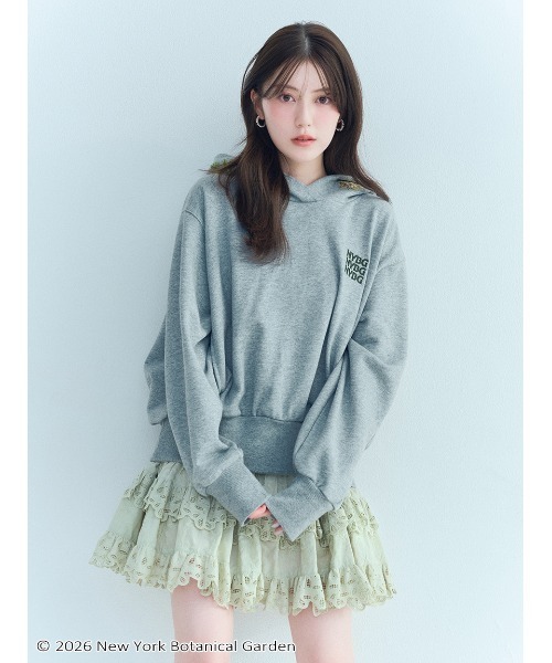 SNIDEL（スナイデル）の「コットンフリルスカショーパン（その他パンツ・レディース・ブラック/ホワイト/ミント・1/0）」の3枚目の写真