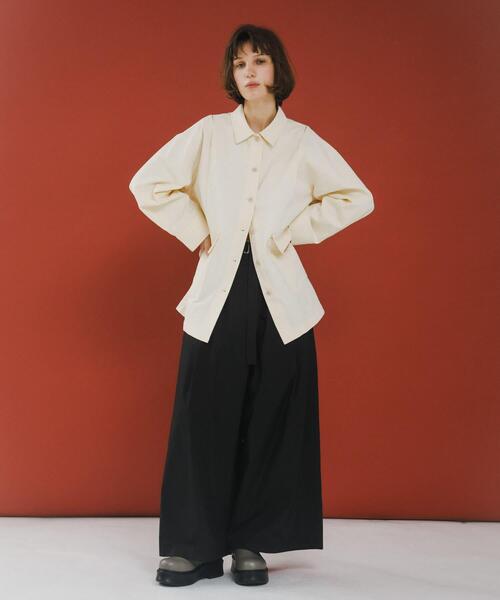 LAATO（ラート）の「wrap wide pants（その他パンツ・レディース・ピンク/その他1/ブラック・FREE）」の2枚目の写真