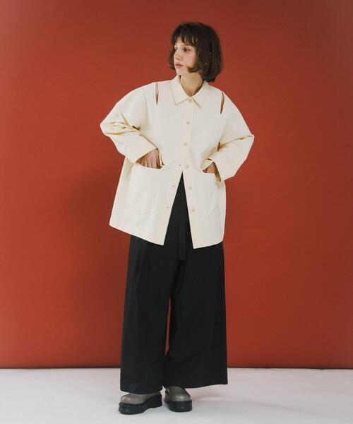LAATO(ラート)の「wrap wide pants(その他パンツ・レディース・ピンク/その他1/ブラック・FREE)」の14枚目の写真