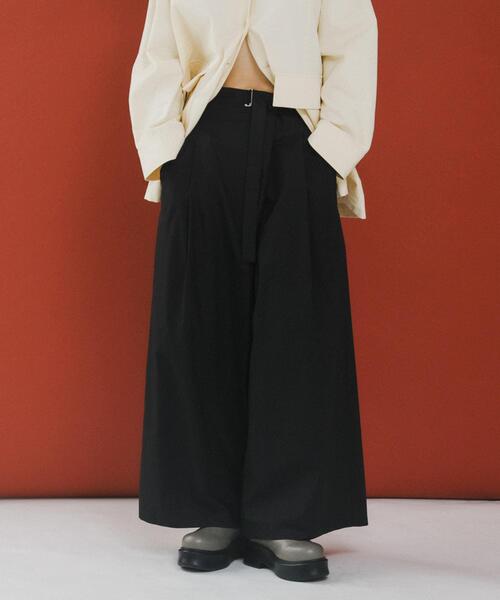 LAATO(ラート)の「wrap wide pants(その他パンツ・レディース・ピンク/その他1/ブラック・FREE)」の15枚目の写真