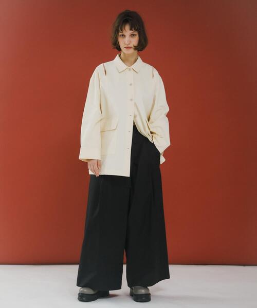 LAATO(ラート)の「wrap wide pants(その他パンツ・レディース・ピンク/その他1/ブラック・FREE)」の19枚目の写真