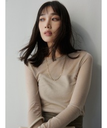 シアーコンパクトロングTシャツ