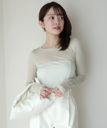 シアーコンパクトロングTシャツ