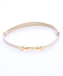 clear | パールモチーフ細ベルト[着回し力抜群 ガーリー]≪新作≫(ベルト)