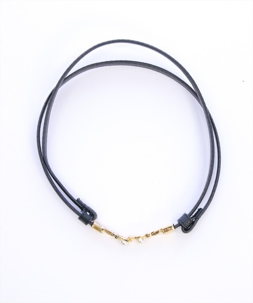 clear（クリア）の「パールモチーフ細ベルト[着回し力抜群 ガーリー]≪新作≫（ベルト・レディース・ブラウン/アイボリー/ブラック・F）」の5枚目の写真