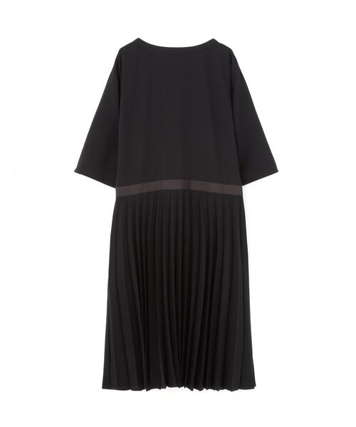 MARGARET HOWELL(マーガレットハウエル)の「FINE WOOL POPLIN(ワンピース・レディース・ブラック・2/1)」の4枚目の写真