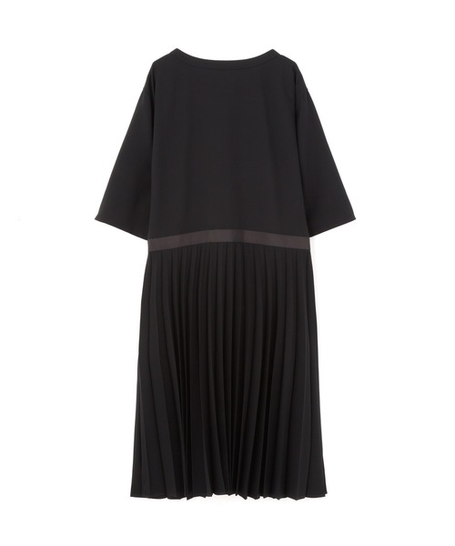 MARGARET HOWELL(マーガレットハウエル)の「FINE WOOL POPLIN(ワンピース・レディース・ブラック・2/1)」の4枚目の写真