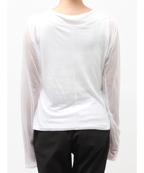 ELENDEEK(エレンディーク)の「ヘンリーネックセットカットソー(Tシャツ/カットソー・レディース・オフホワイト/ベージュ/ラベンダー・FREE)」の19枚目の写真