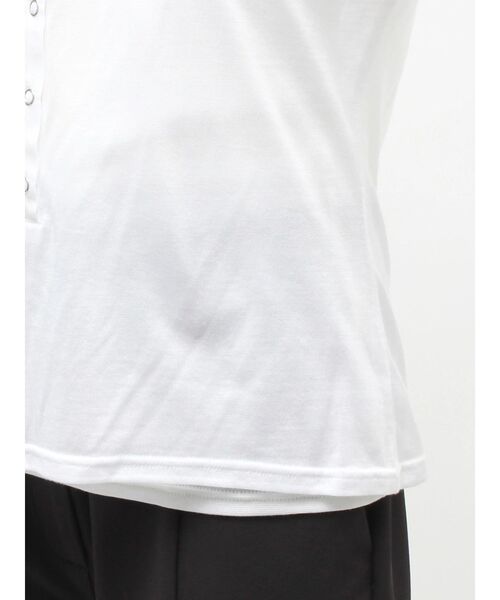 ELENDEEK(エレンディーク)の「ヘンリーネックセットカットソー(Tシャツ/カットソー・レディース・オフホワイト/ベージュ/ラベンダー・FREE)」の22枚目の写真