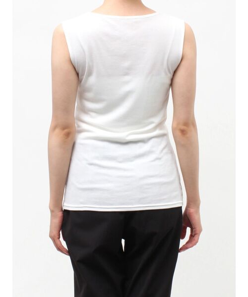 ELENDEEK（エレンディーク）の「ヘンリーネックセットカットソー（Tシャツ/カットソー・レディース・オフホワイト/ベージュ/ラベンダー・FREE）」の13枚目の写真