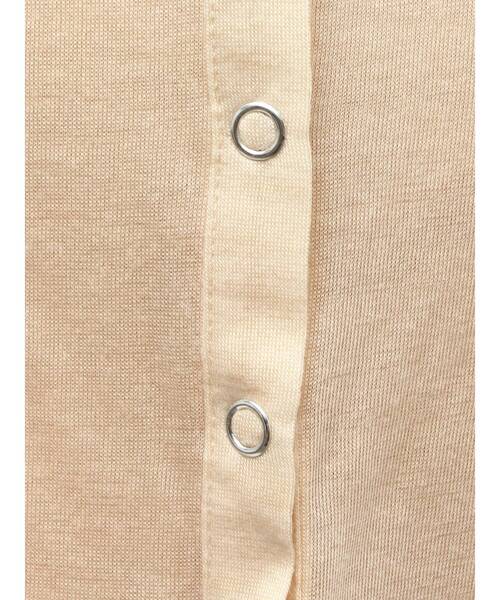 ELENDEEK（エレンディーク）の「ヘンリーネックセットカットソー（Tシャツ/カットソー・レディース・オフホワイト/ベージュ/ラベンダー・FREE）」の9枚目の写真