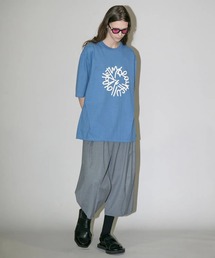 my beautiful landlet（マイビューティフルランドレット）の「【my beautiful landlet】WASHABLE WOOL TUCK WIDE ANKLE SLACKS（その他パンツ）」