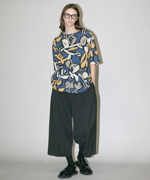 my beautiful landlet（マイビューティフルランドレット）の「【my beautiful landlet】WASHABLE WOOL TUCK WIDE ANKLE SLACKS（その他パンツ・メンズ・グレー/ベージュ/ブラック・0/1/2）」の16枚目の写真