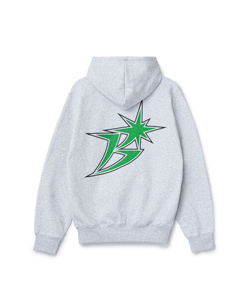 BOTT(ボット)の「BoTT / ボット B LOGO ZIP HOODIE(パーカー・メンズ・ブラック/ブルー/グレー・MEDIUM/SMALL/LARGE)」の5枚目の写真