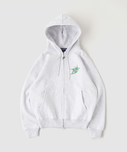 BOTT(ボット)の「BoTT / ボット B LOGO ZIP HOODIE(パーカー・メンズ・ブラック/ブルー/グレー・MEDIUM/SMALL/LARGE)」の14枚目の写真