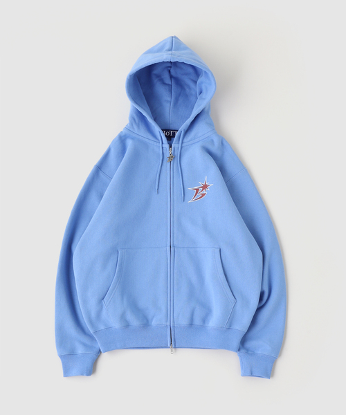 BOTT(ボット)の「BoTT / ボット B LOGO ZIP HOODIE(パーカー・メンズ・ブラック/ブルー/グレー・MEDIUM/SMALL/LARGE)」の15枚目の写真