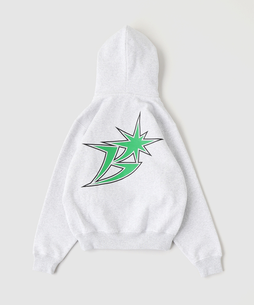 BOTT(ボット)の「BoTT / ボット B LOGO ZIP HOODIE(パーカー・メンズ・ブラック/ブルー/グレー・MEDIUM/SMALL/LARGE)」の16枚目の写真