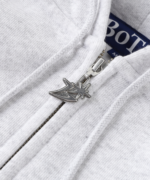 BOTT(ボット)の「BoTT / ボット B LOGO ZIP HOODIE(パーカー・メンズ・ブラック/ブルー/グレー・MEDIUM/SMALL/LARGE)」の18枚目の写真