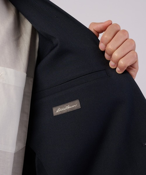 Eddie Bauer(エディーバウアー)の「ストレッチ 2Bジャケット(テーラードジャケット・メンズ・ブラック/ダークネイビー/グレー・L/M/S/XXL/XL)」の18枚目の写真