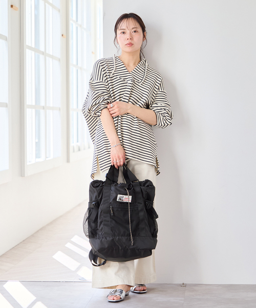 セール】【CARIBOU MOUNTAINEERING】 別注L/W PACK TOTE（トートバッグ