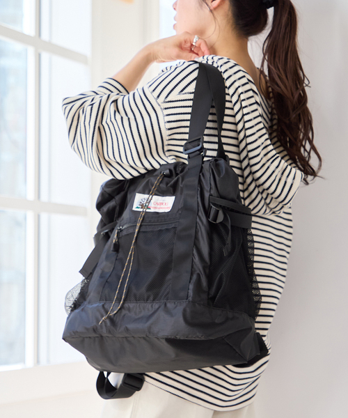 Caribou Mountaineering ダッフルバッグ アメリカ製 セール】【CARIBOU MOUNTAINEERING】 別注L/W PACK TOTE（トートバッグ