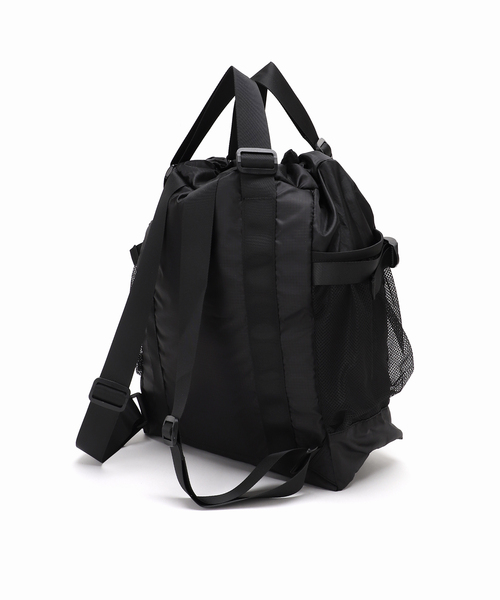 U by SPICK&SPAN（ユーバイスピックアンドスパン）の「【CARIBOU MOUNTAINEERING】 別注L/W PACK TOTE（トートバッグ・レディース・ブラック/チャコールグレー・FREE）」の6枚目の写真