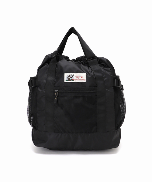 U by SPICK&SPAN（ユーバイスピックアンドスパン）の「【CARIBOU MOUNTAINEERING】 別注L/W PACK TOTE（トートバッグ・レディース・ブラック/チャコールグレー・FREE）」の8枚目の写真