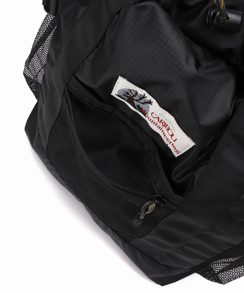 U by SPICK&SPAN（ユーバイスピックアンドスパン）の「【CARIBOU MOUNTAINEERING】 別注L/W PACK TOTE（トートバッグ・レディース・ブラック/チャコールグレー・FREE）」の13枚目の写真