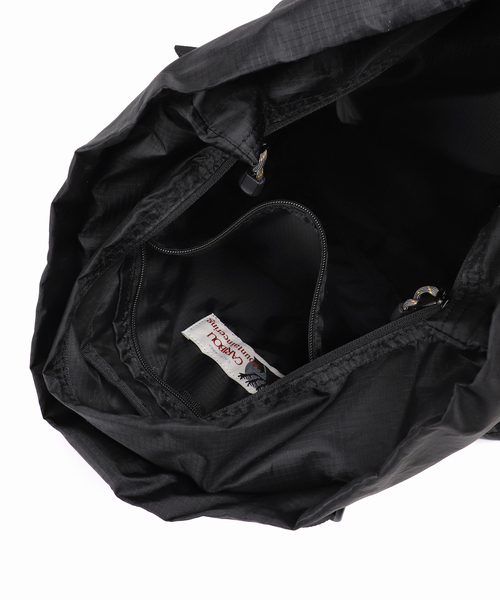 U by SPICK&SPAN（ユーバイスピックアンドスパン）の「【CARIBOU MOUNTAINEERING】 別注L/W PACK TOTE（トートバッグ・レディース・ブラック/チャコールグレー・FREE）」の20枚目の写真