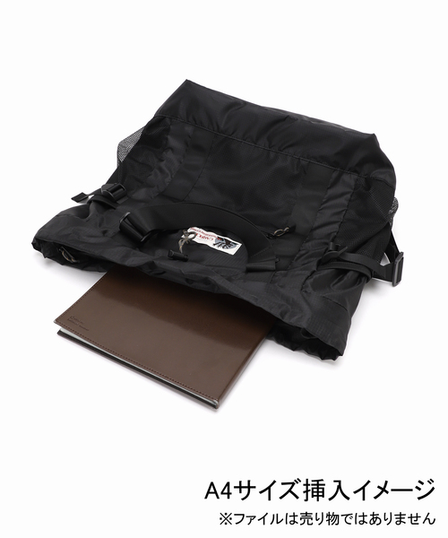 U by SPICK&SPAN（ユーバイスピックアンドスパン）の「【CARIBOU MOUNTAINEERING】 別注L/W PACK TOTE（トートバッグ・レディース・ブラック/チャコールグレー・FREE）」の22枚目の写真