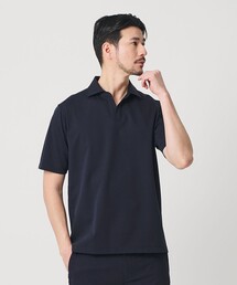 BEAUTY&YOUTH UNITED ARROWS | 【WEB限定 WARDROBE SMART】クール ハイゲージ モクロディ スキッパー ポロシャツ【抗菌防臭・接触冷感】(ポロシャツ)