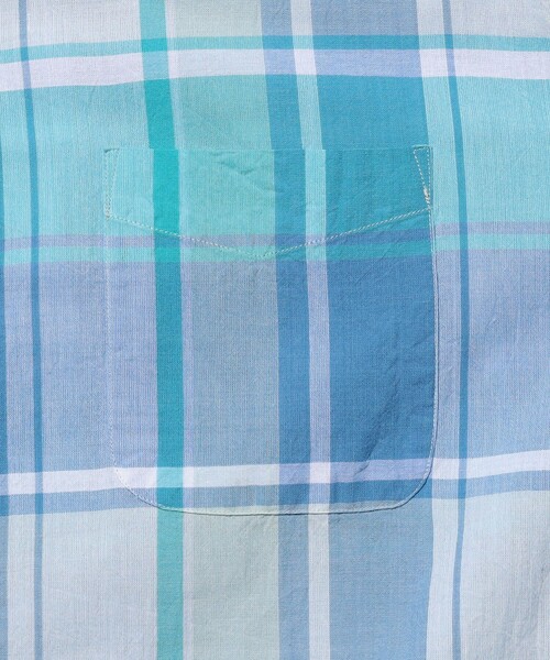 BEAMS PLUS（ビームスプラス）の「B.D. Classic-fit Madras（シャツ/ブラウス・メンズ・ブラウン/グリーン/ブルー・MEDIUM/LARGE/SMALL/X-LARGE）」の21枚目の写真