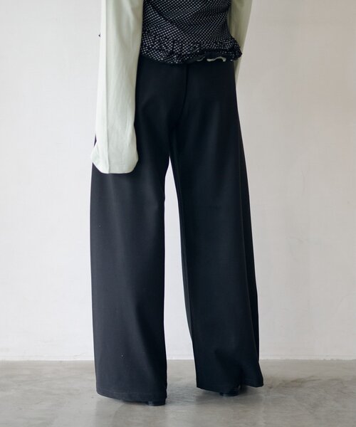 Kastane（カスタネ）の「【-3kg見え/秒速美脚/SETUP対応】カーブスラックス（スラックス・レディース・ブラック/アイボリー/ネイビー/グレー・1/0）」の12枚目の写真