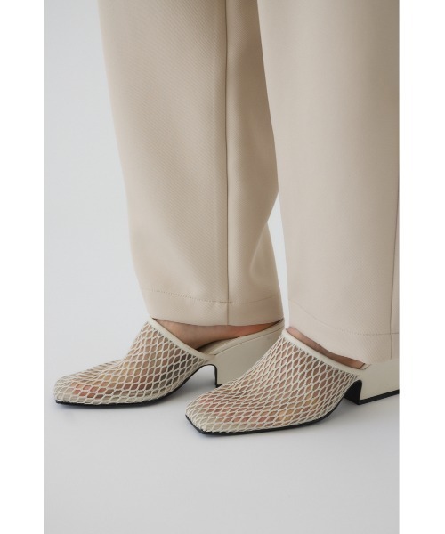 RIM.ARK（リムアーク）の「Mesh shoes メッシュ シューズ（サンダル・レディース・ブラック/オフホワイト・38/36/37/39）」の2枚目の写真