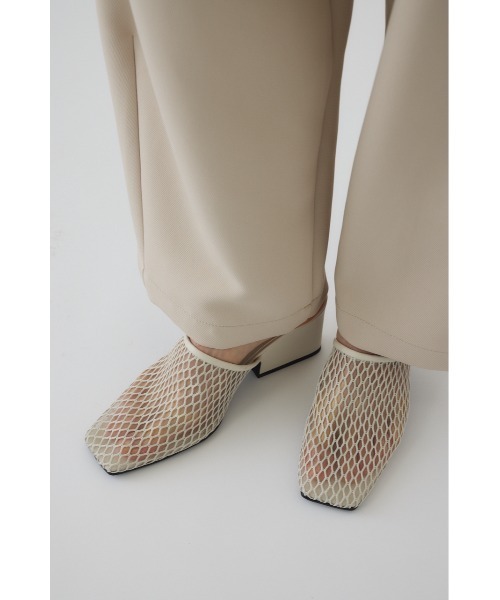 RIM.ARK（リムアーク）の「Mesh shoes メッシュ シューズ（サンダル・レディース・ブラック/オフホワイト・38/36/37/39）」の16枚目の写真