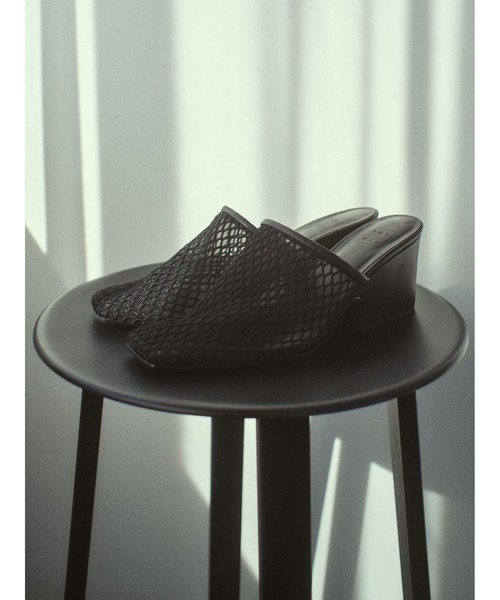 RIM.ARK(リムアーク)の「Mesh shoes メッシュ シューズ(サンダル・レディース・ブラック/オフホワイト・38/36/37/39)」の22枚目の写真