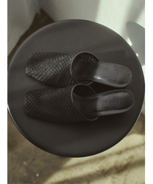 RIM.ARK(リムアーク)の「Mesh shoes メッシュ シューズ(サンダル・レディース・ブラック/オフホワイト・38/36/37/39)」の21枚目の写真