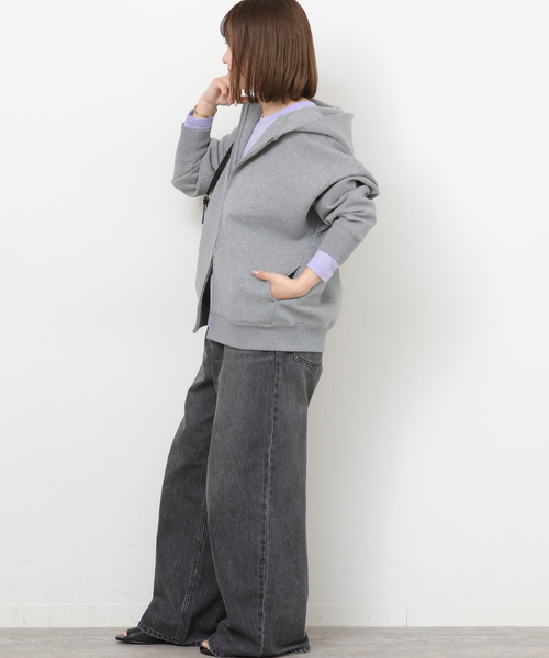 JOURNAL STANDARD relume(ジャーナルスタンダード レリューム)の「《追加6》シアークルーネックロングTシャツ(Tシャツ/カットソー・レディース・ホワイト/イエロー系その他/スカイブルー/アイボリー・FREE)」の20枚目の写真