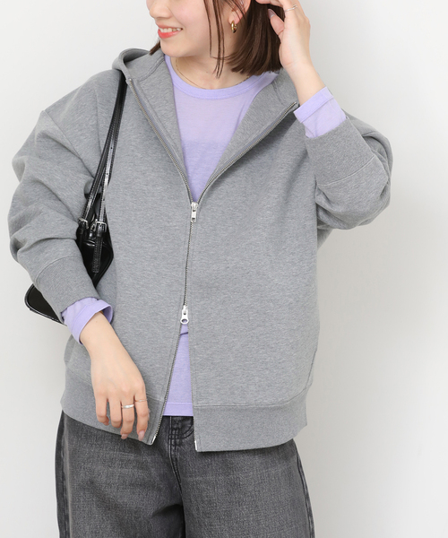 JOURNAL STANDARD relume(ジャーナルスタンダード レリューム)の「《追加6》シアークルーネックロングTシャツ(Tシャツ/カットソー・レディース・ホワイト/イエロー系その他/スカイブルー/アイボリー・FREE)」の22枚目の写真