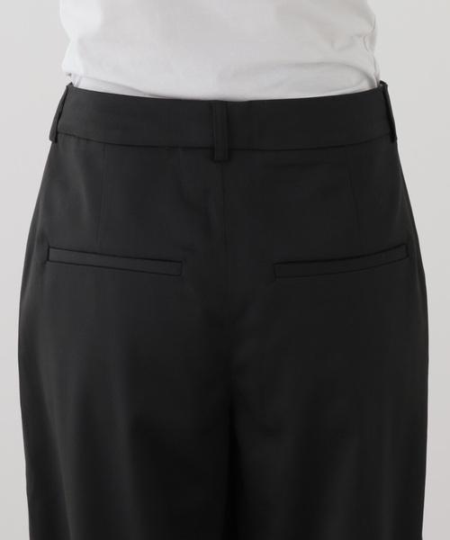 AP STUDIO(エーピーストゥディオ)の「【REMAIN/リメイン】Cocoon Suiting Pants(スラックス・レディース・ブラック・36/34)」の12枚目の写真