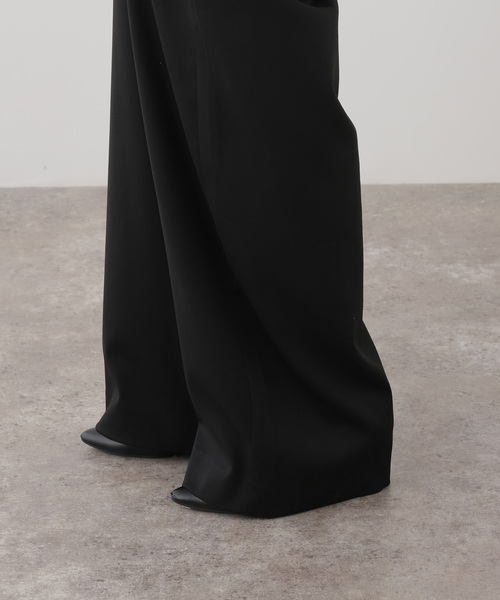 AP STUDIO(エーピーストゥディオ)の「【REMAIN/リメイン】Cocoon Suiting Pants(スラックス・レディース・ブラック・36/34)」の13枚目の写真