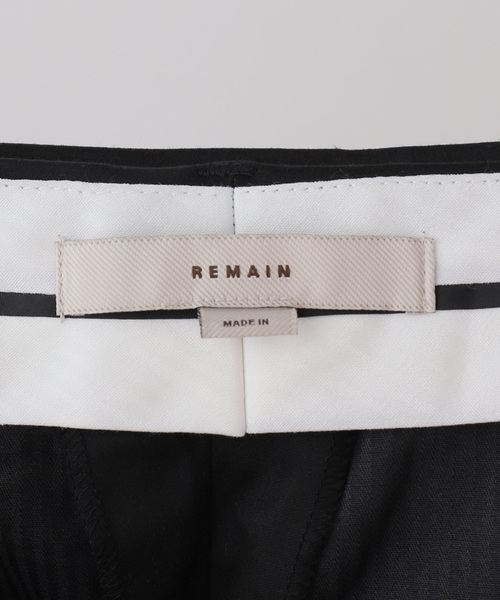 AP STUDIO(エーピーストゥディオ)の「【REMAIN/リメイン】Cocoon Suiting Pants(スラックス・レディース・ブラック・36/34)」の16枚目の写真