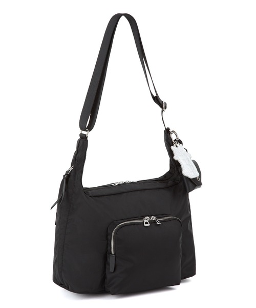 ace.(エース)の「ショルダーバッグ フィカス 11L ace.×HAyU 19103(ショルダーバッグ・レディース・ブラック/ライトグレー/チャコール・FREE)」の10枚目の写真