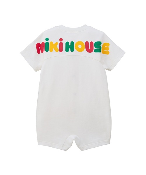 MIKI HOUSE（ミキハウス）の「【WEB限定】バックロゴショートオール（ロンパース・キッズ・ロイヤルブルー/ピンク/ホワイト・80ｃｍ/70cm）」の7枚目の写真
