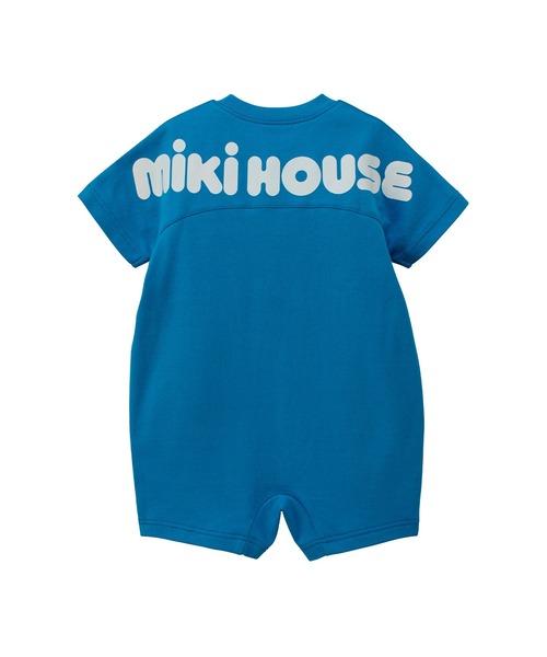MIKI HOUSE（ミキハウス）の「【WEB限定】バックロゴショートオール（ロンパース・キッズ・ロイヤルブルー/ピンク/ホワイト・80ｃｍ/70cm）」の14枚目の写真