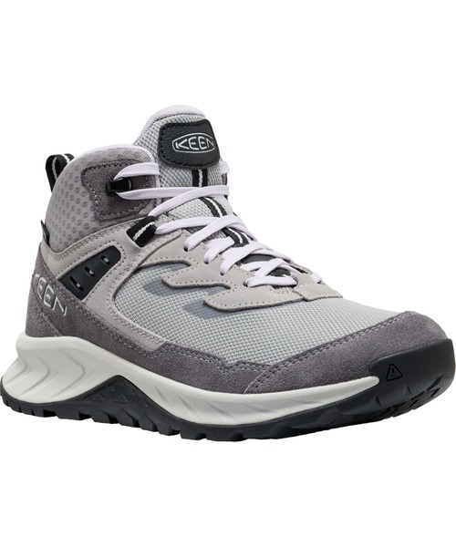 KEEN(キーン)の「HIGHTRAIL MID WP / ハイトレイル ミッド ウォータープルーフ / レディース 防水シューズ(スニーカー・レディース・グレー・25.5cm/25cm/24.5cm/24cm/23.5cm/23cm/22.5cm)」の5枚目の写真
