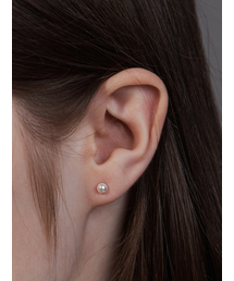 [sv925] swarovski pearl studs earring (4mm/6mm)