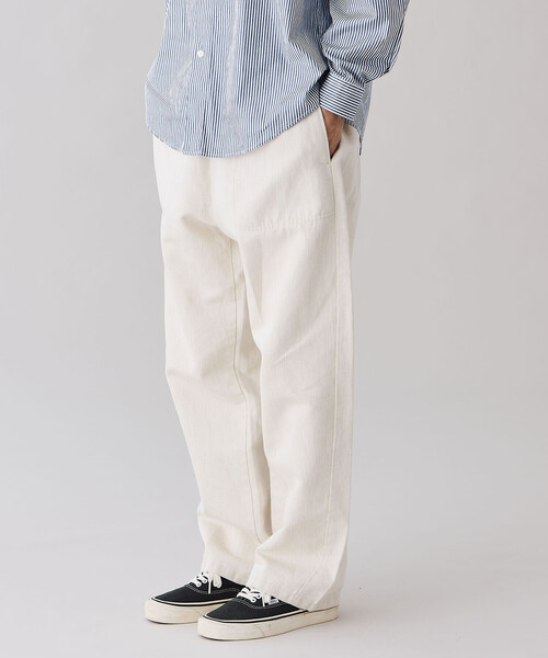 DANTON(ダントン)の「DANTON | コットンリネンツイル イージーパンツ MEN(その他パンツ・メンズ・アイボリー・42)」の15枚目の写真